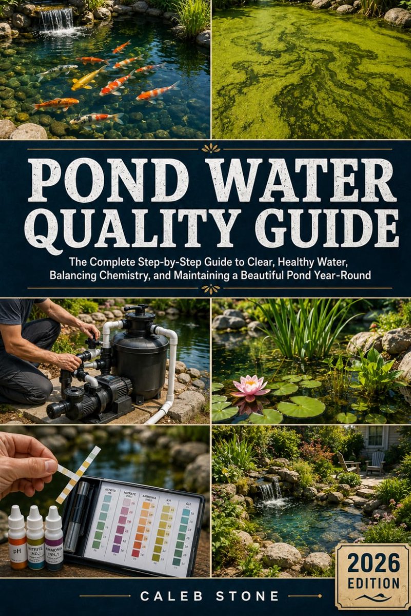Pond Water Quality Guide: How to Clear Green Water, Fix Algae Problems, Balance Your Pond Ecosystem, and Keep Fish and - ShopVlot