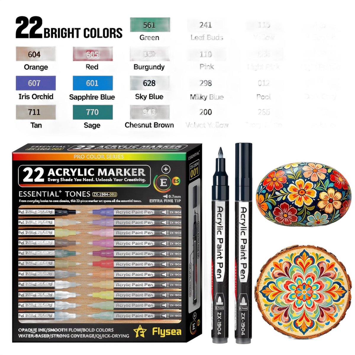 Currero Aquamarkers - Twinmarkers - Brushpennen - Stiften - Markeerstiften Op Waterbasis - Dual Tip - Tekenen En Kleuren Mix