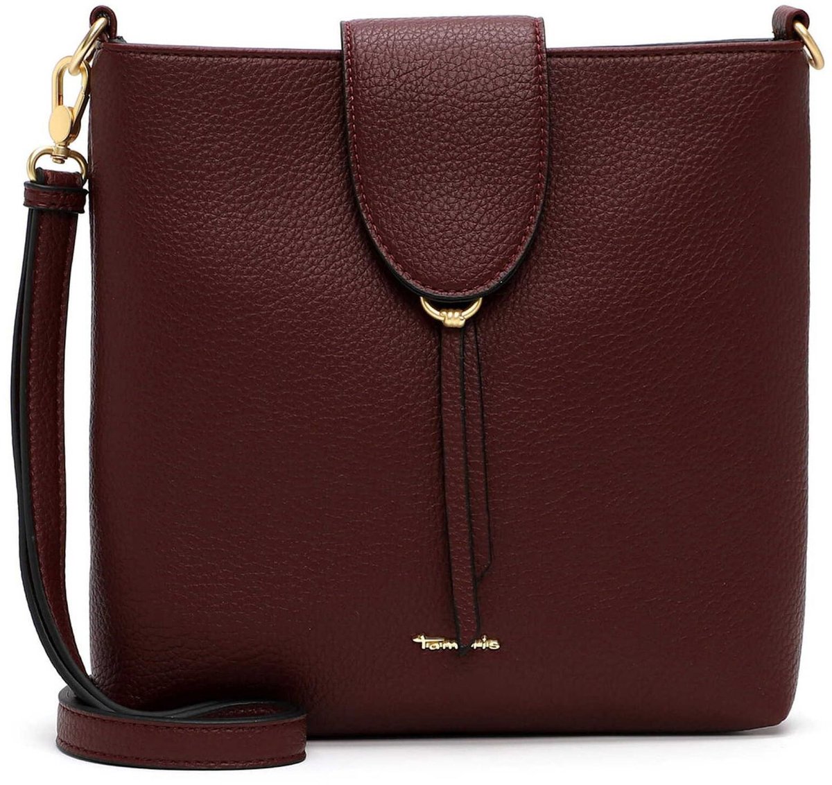 Tamaris schoudertas Manuela Crossover Bag Wine wijnrood