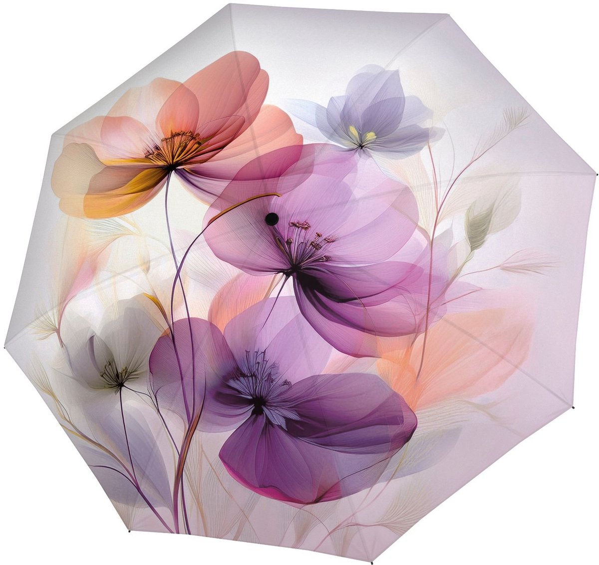 doppler paraplu Carbonsteel Magic Printed Pattern Everbloom veelkleurig