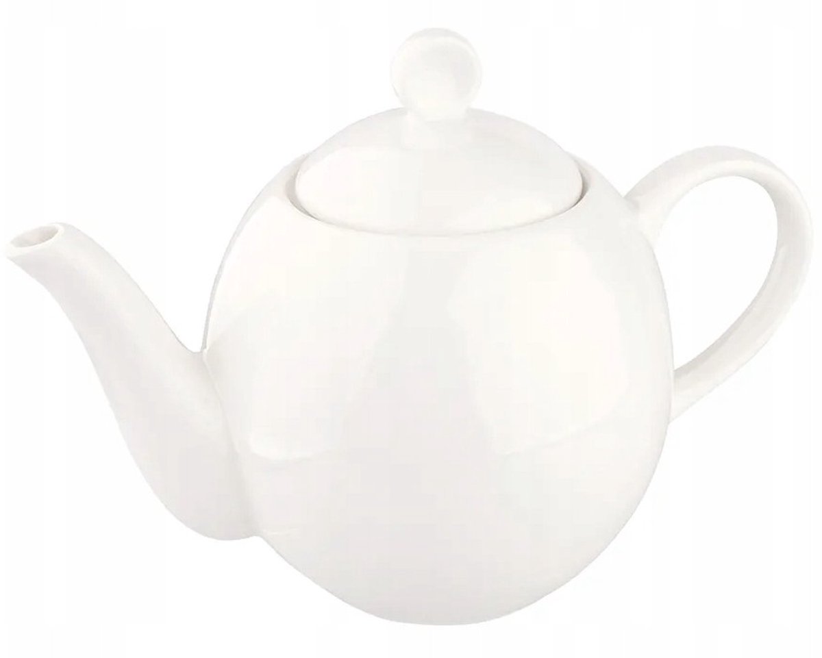Altom Design Bella Porseleinen Theepot 900 ml - Elegant Ecru