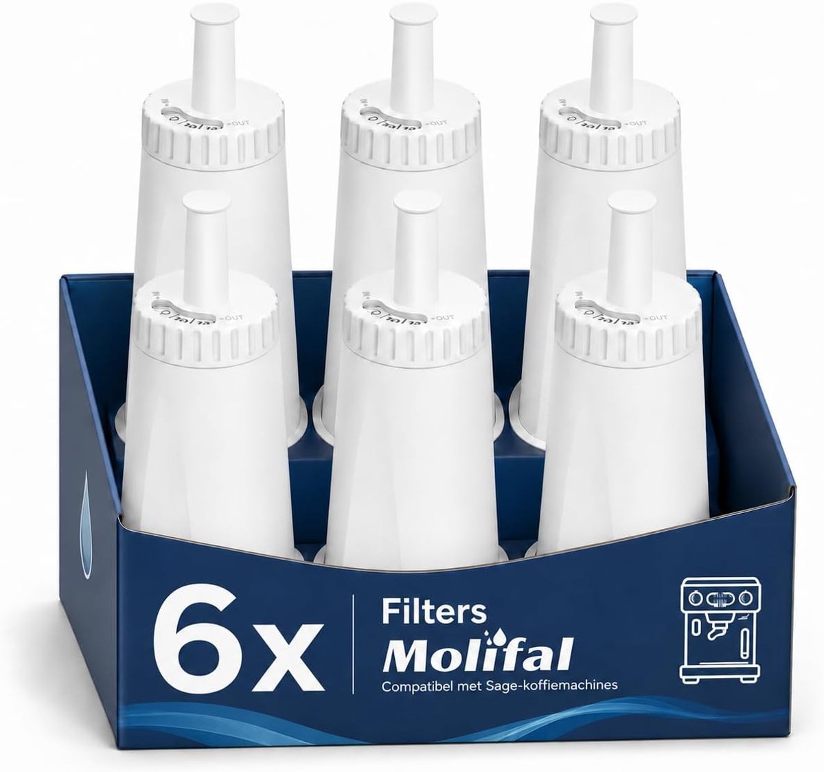 Waterfilter - Metaal - Geschikt voor Sage