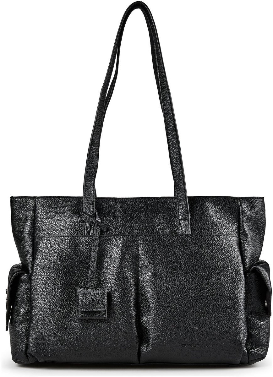 TOM TAILOR shopper Charis Zip Shopper Black zwart