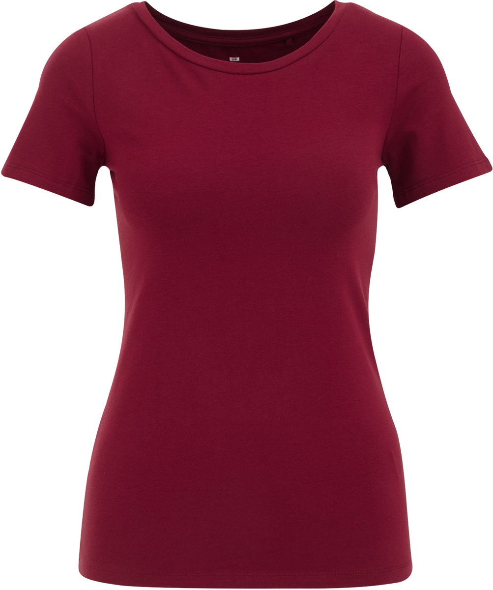 WE Fashion Dames T-shirt van katoenmix