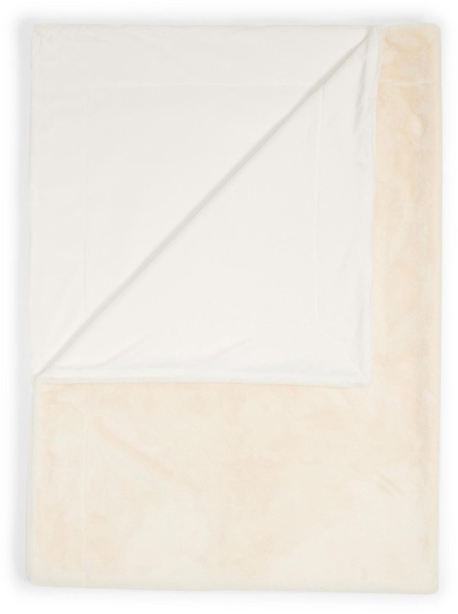 Essenza Furry Plaid Vanille - 180x265 cm