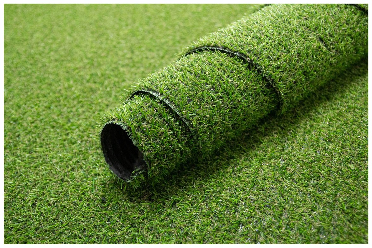 Spectrum Kunstgras 4m Breed - 15mm Hoog - Groen - Balkon & Tuin