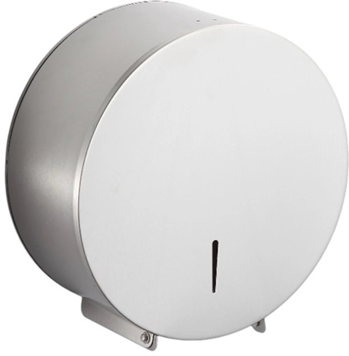 Mat RVS Jumbo Toiletrolhouder P200-MAXI (tot 23cm)