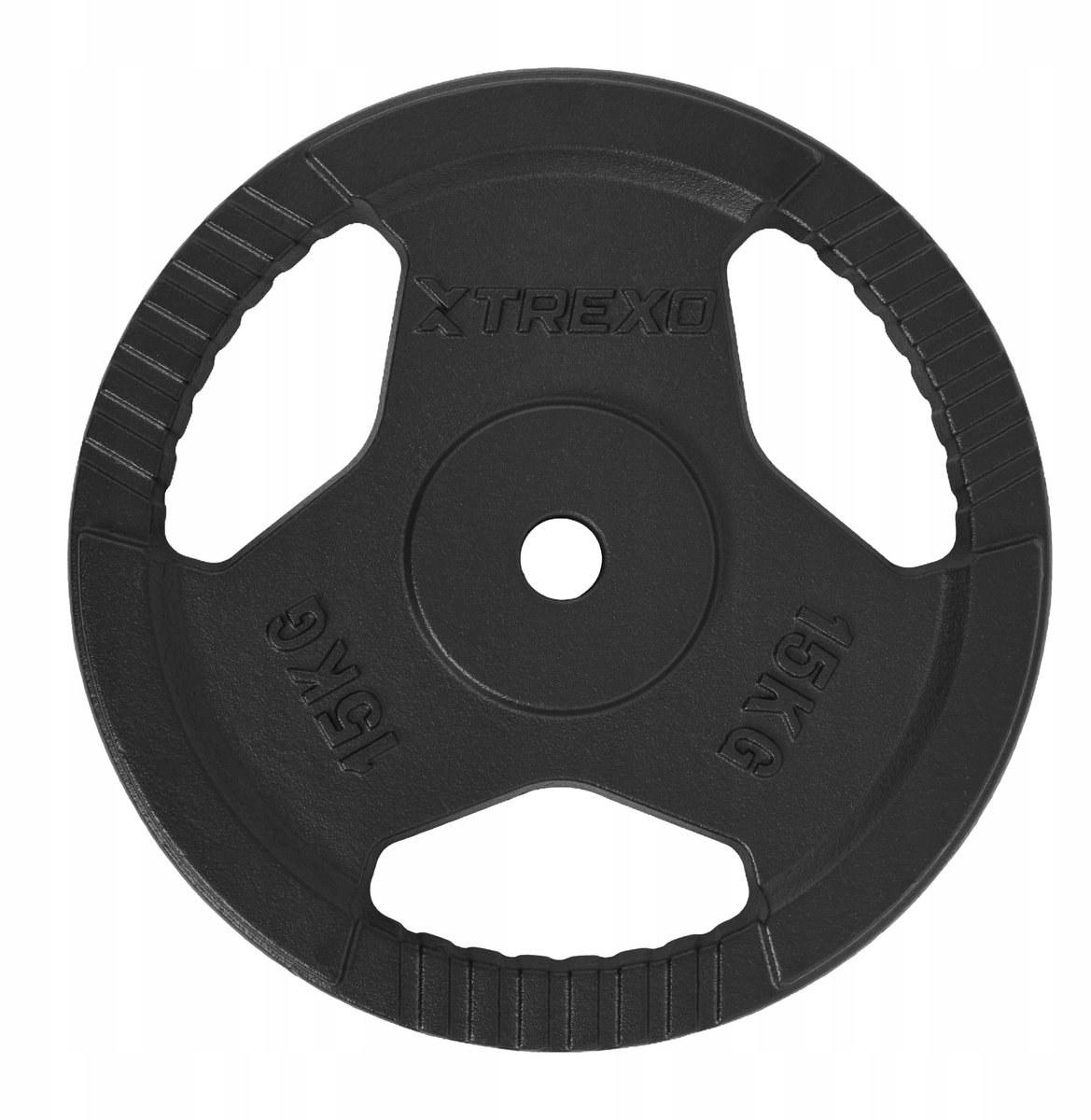 Merkloos 15 kg gietijzeren gewichtschijf, 30 mm gat, voor fitness