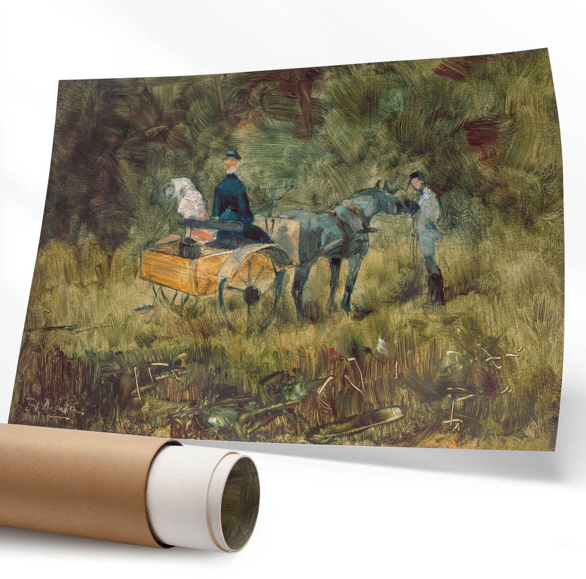 Coloray Polycanvas Wandposter - Elementen Van De Kust, Fotografie - 594 x 840 mm - Oranje Decoratie - Rechthoek - Interieurdecoratie - Kantoor - Rustiek