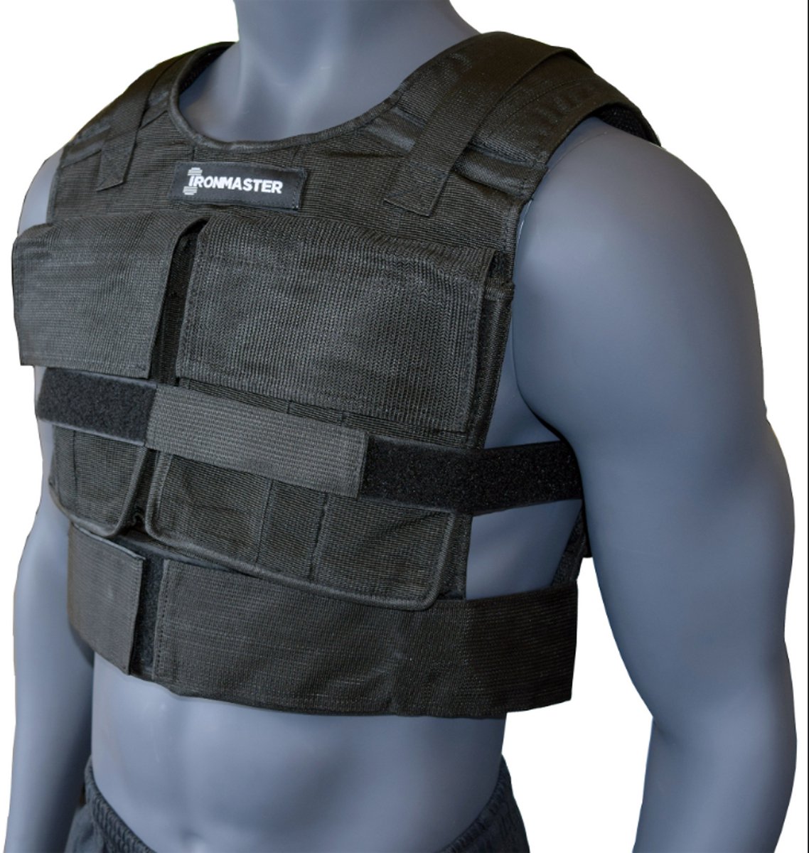 Ironmaster 30 kg gewichtsvest - Weighted vest met verstelbare gewichten - Hardlopen