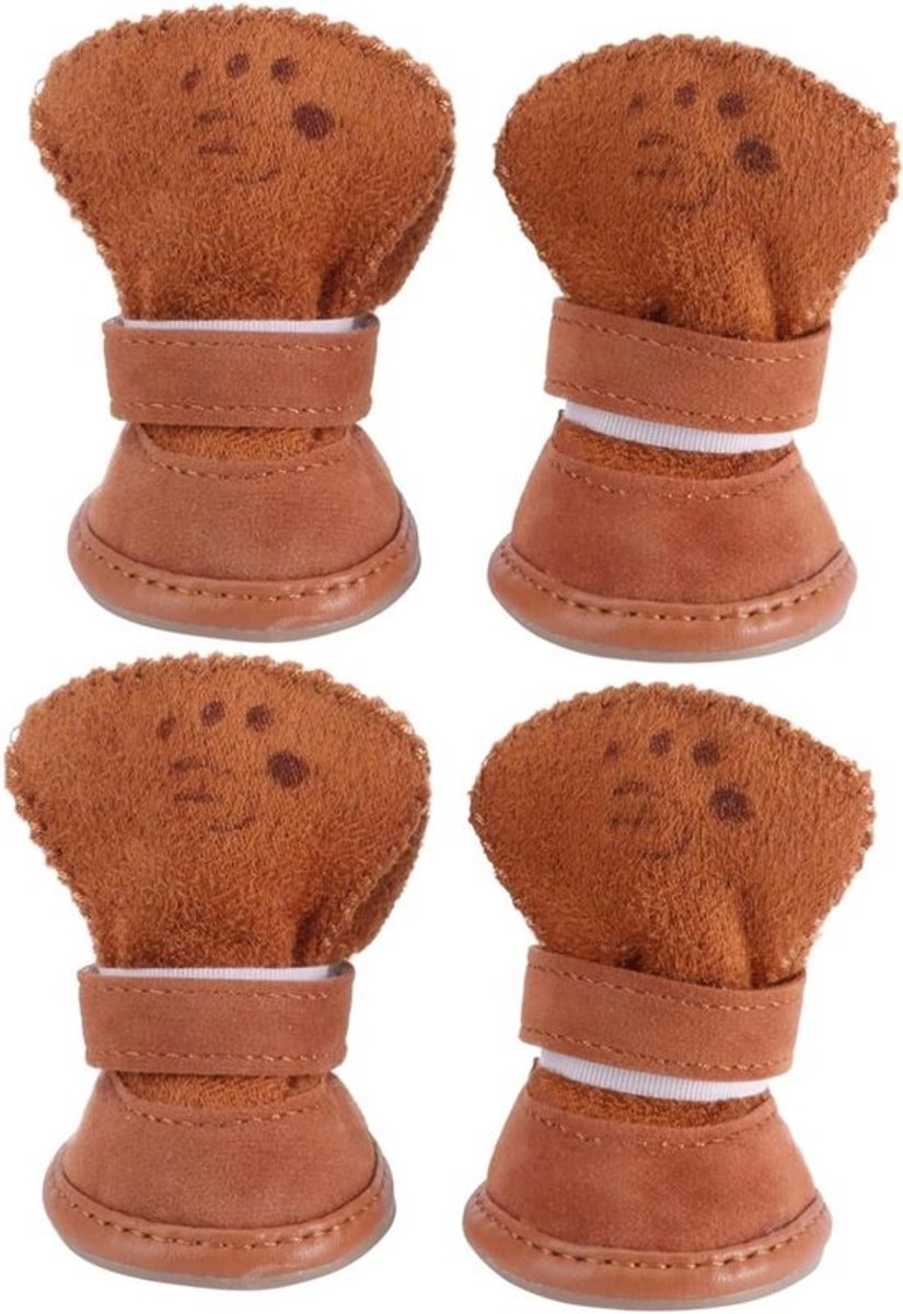 Huisdier Sandaal Pantoffels - Honden Sneeuwschoenen Pootbeschermers - Poten Beschermen - Antislip Rubberen Zool - XL 56 x 47 cm