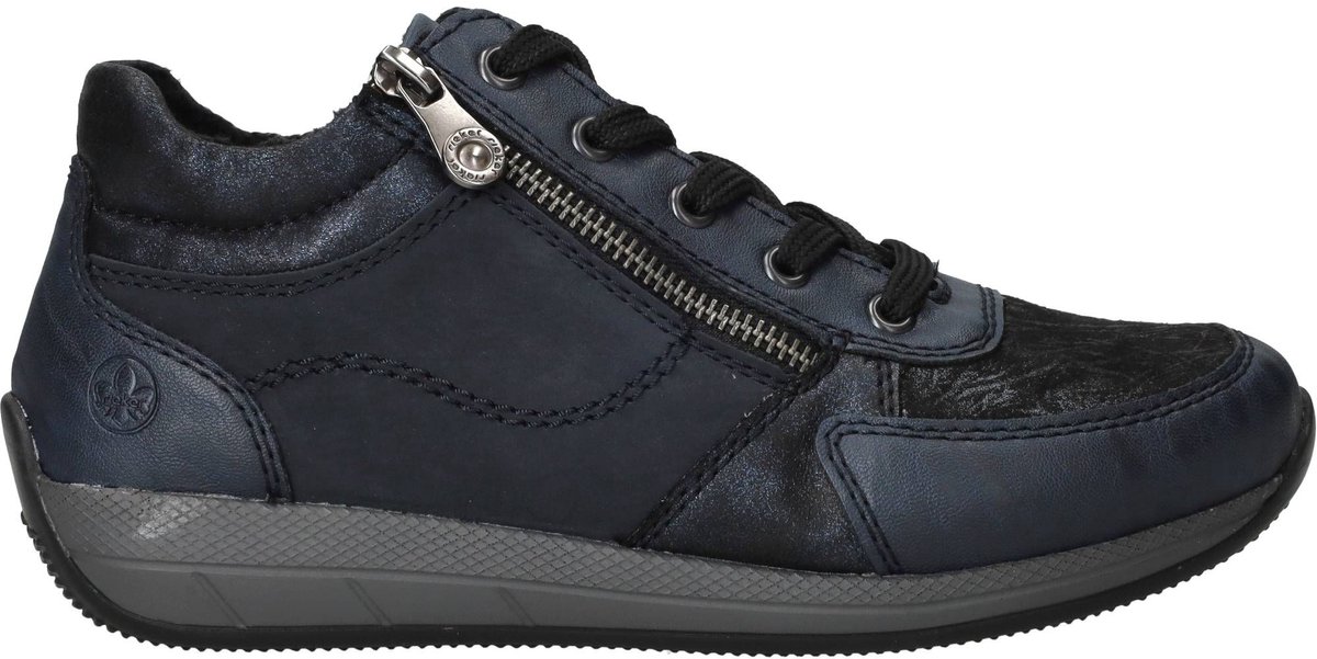 Rieker Sneakers - Dames - Blauw - Maat:38