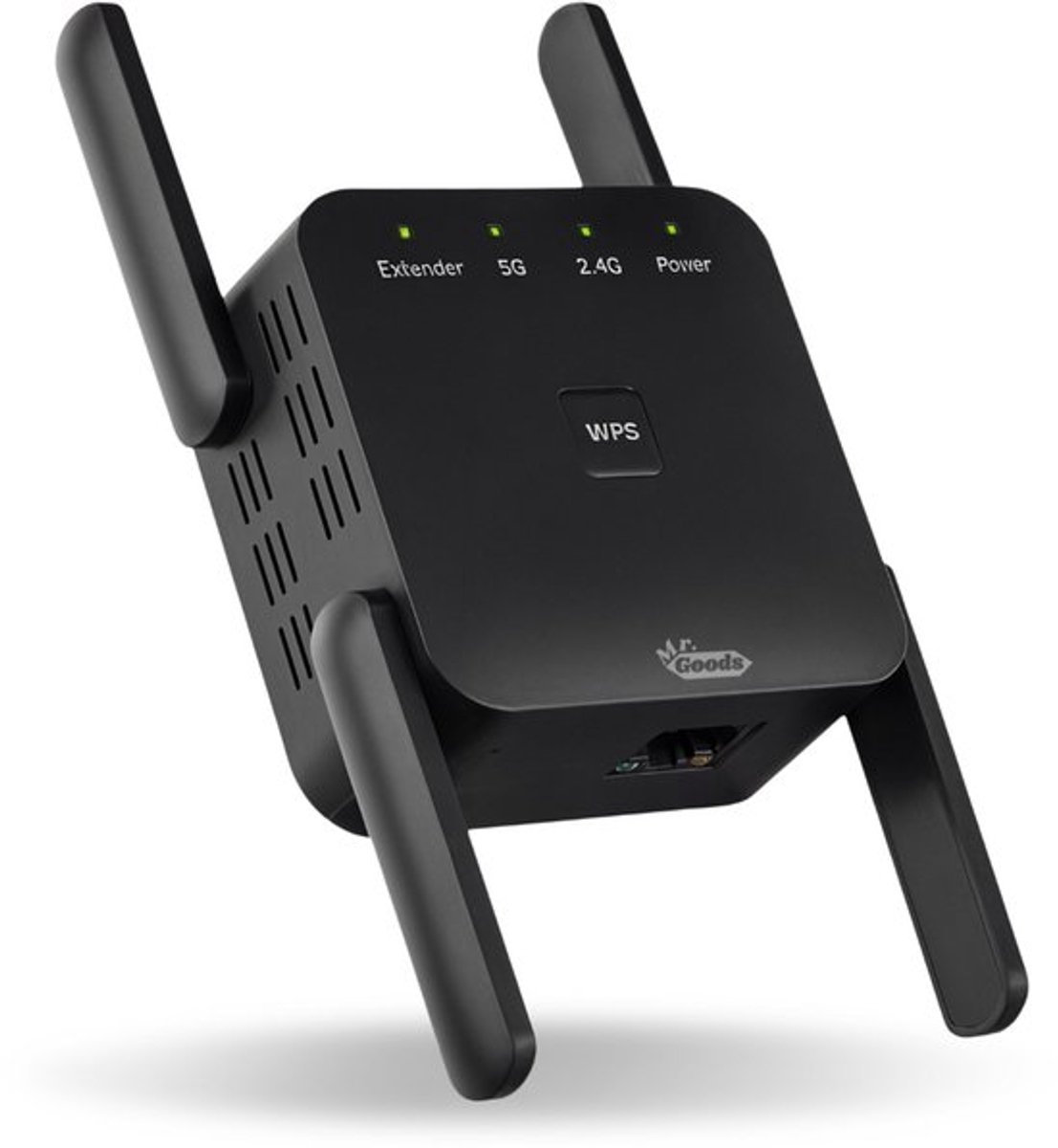 WiFi Versterker Stopcontact – 1200 Mbps – Dual-Band Repeater – 5G & 2,4G – WiFi Signaal Versterker – Internet Versterker – WiFi Booster – Extender met Gigabit LAN