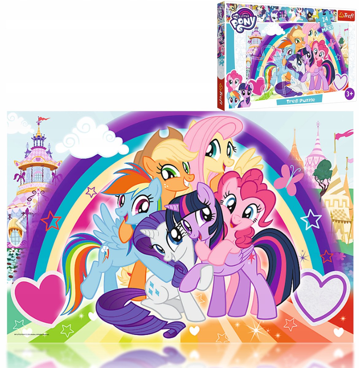 Trefl My Little Pony Puzzel 24 Stuks - Grote Stukken voor Kinderen