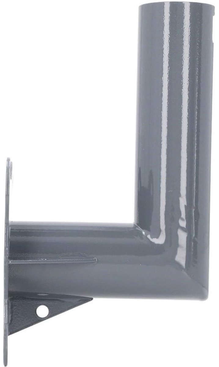 Antenne Muurbeugel - Satellietschotel Bevestiging - Buitenantenne Plaatsen - Verbrede Stabiele Basis - 20 x 11 x 10 cm - Zwart