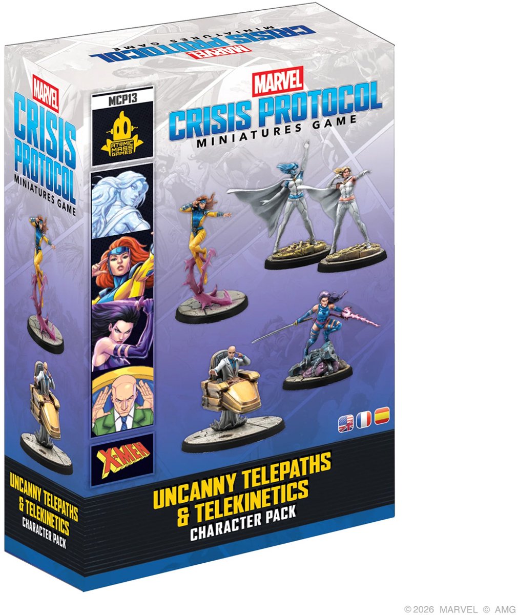 Marvel Crisis Protocol Uncanny Telepaths & Telekin - Miniature Game Uitbreiding - EN/ES/FR