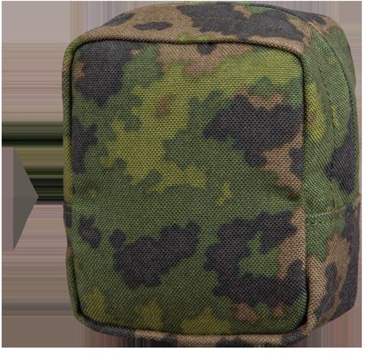 Savotta Zipped GP Pouch 2x2 M05 Woodland - MOLLE/PALS pouch 1000D CORDURA