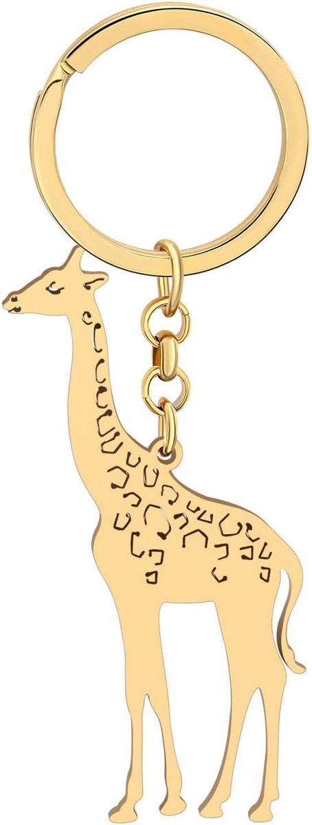 Koppels Giraffe Sleutelhanger Auto Sleutel Portemonnee Sleutelhanger Valentijnsdag Giraf Geschenken Voor Vrouwen Meisjes Charms