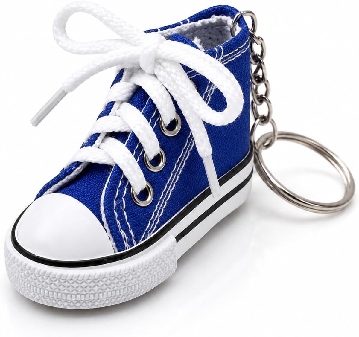 Mini sneaker sleutelhangers canvas hoge schoenen sleutelring voor dames handtas auto sleutels accessoires bedels cadeaus