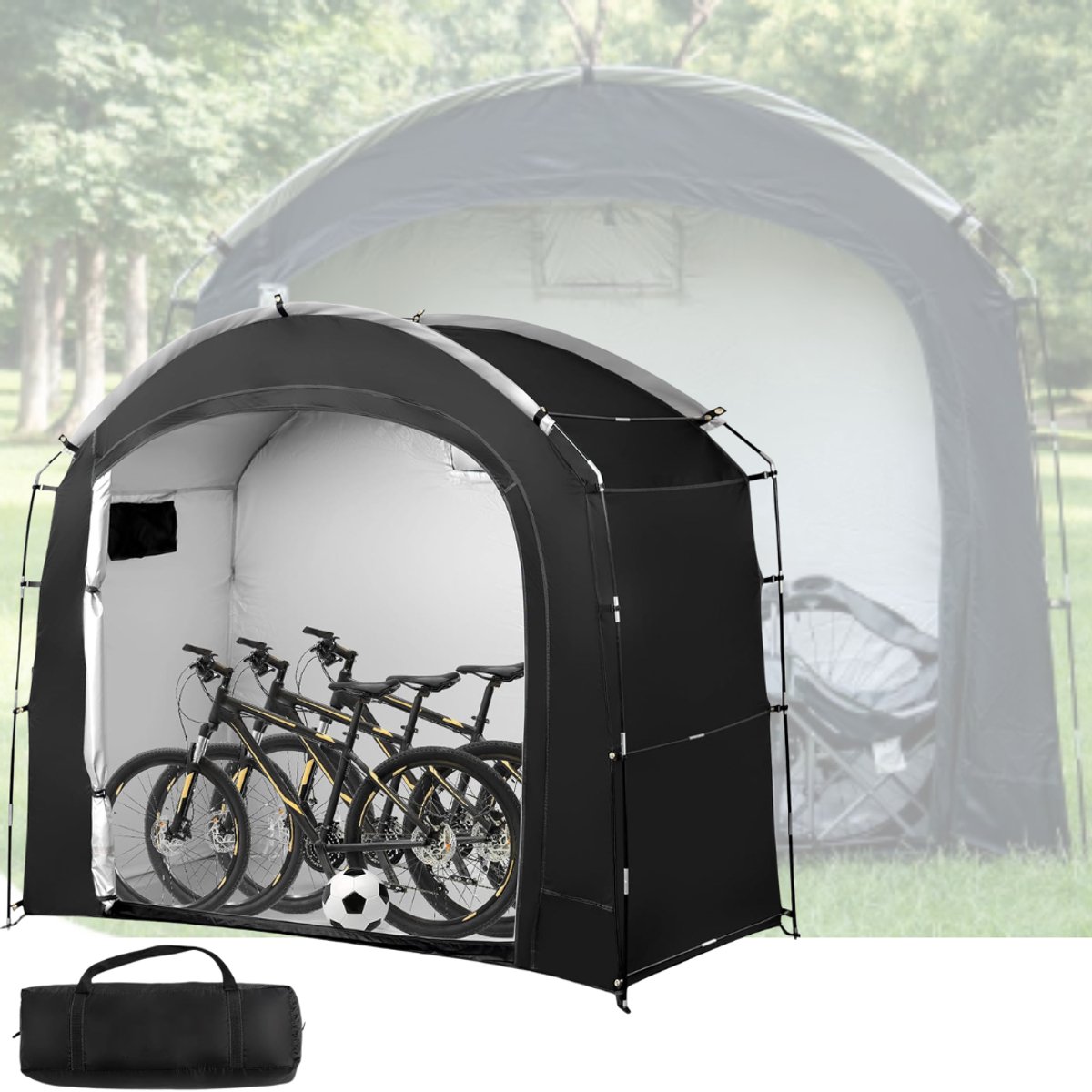 DailySupplies® Fietsenstalling - Fietsberging - Fietsenhok - Zwart