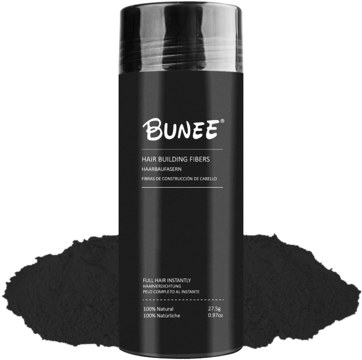 Bunee Hair Building Fiber Black Color 27,5 Gram