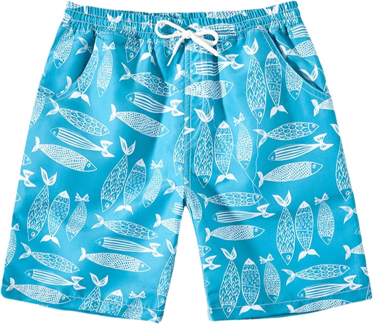 Zwemshort 5-14 jaar | Sneldrogend, Verstelbare Taille, Zomerstijl