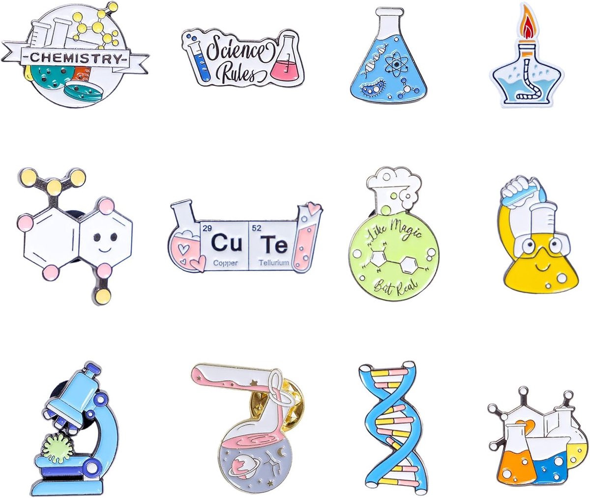 Broches, schattige broches, grappige emaille badges, decoratieve pinnen, schattige dierenbroches, voor rugzak, kleding, feestdecoratie
