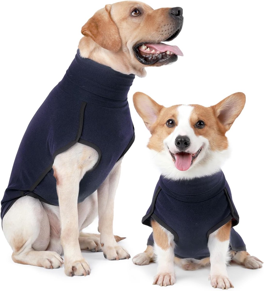 Hondensweatshirt, rekbaar fleece vest, warme hondensweater, trui voor kleine en middelgrote honden, winterkleding voor huisdieren voor binnen en buiten