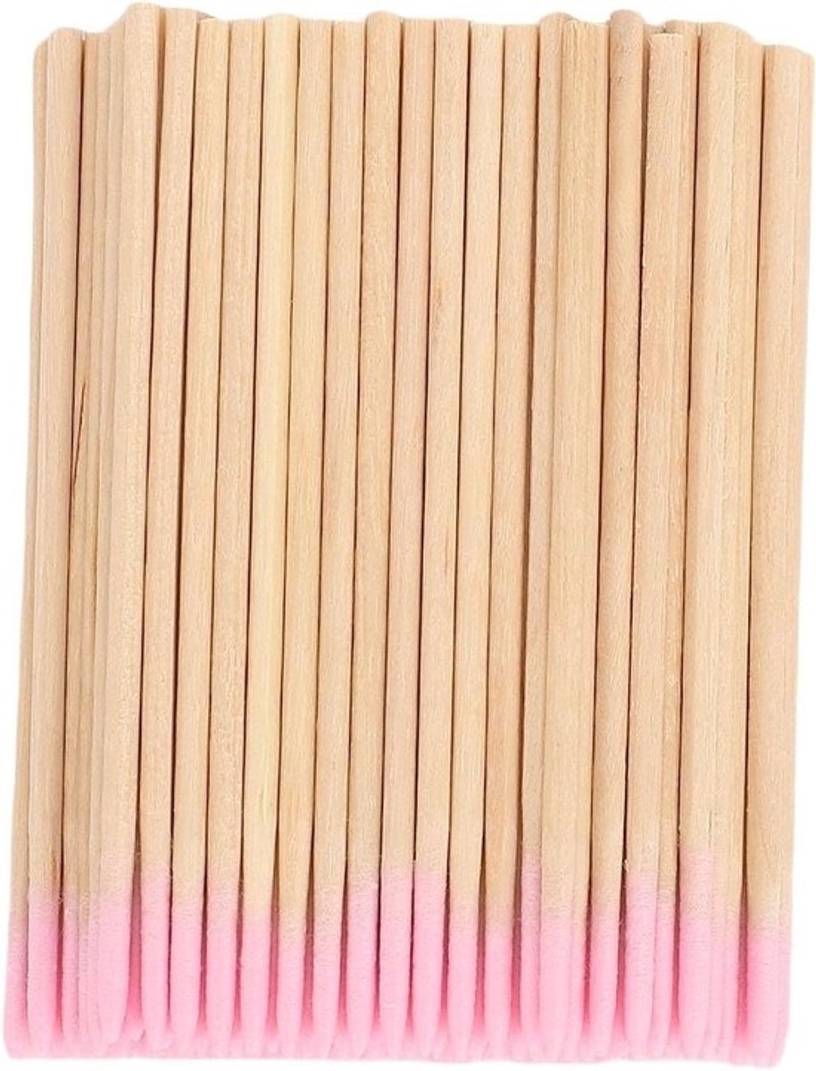 Precisie Make-up Swabs - Puntige tips - Minder pluis - Voor toepassing en schoonmaken