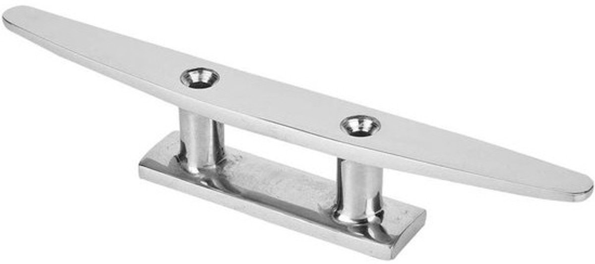Roestvrijstalen basisplaat - voor bootaccessoires - 20 x 2 x 6 cm