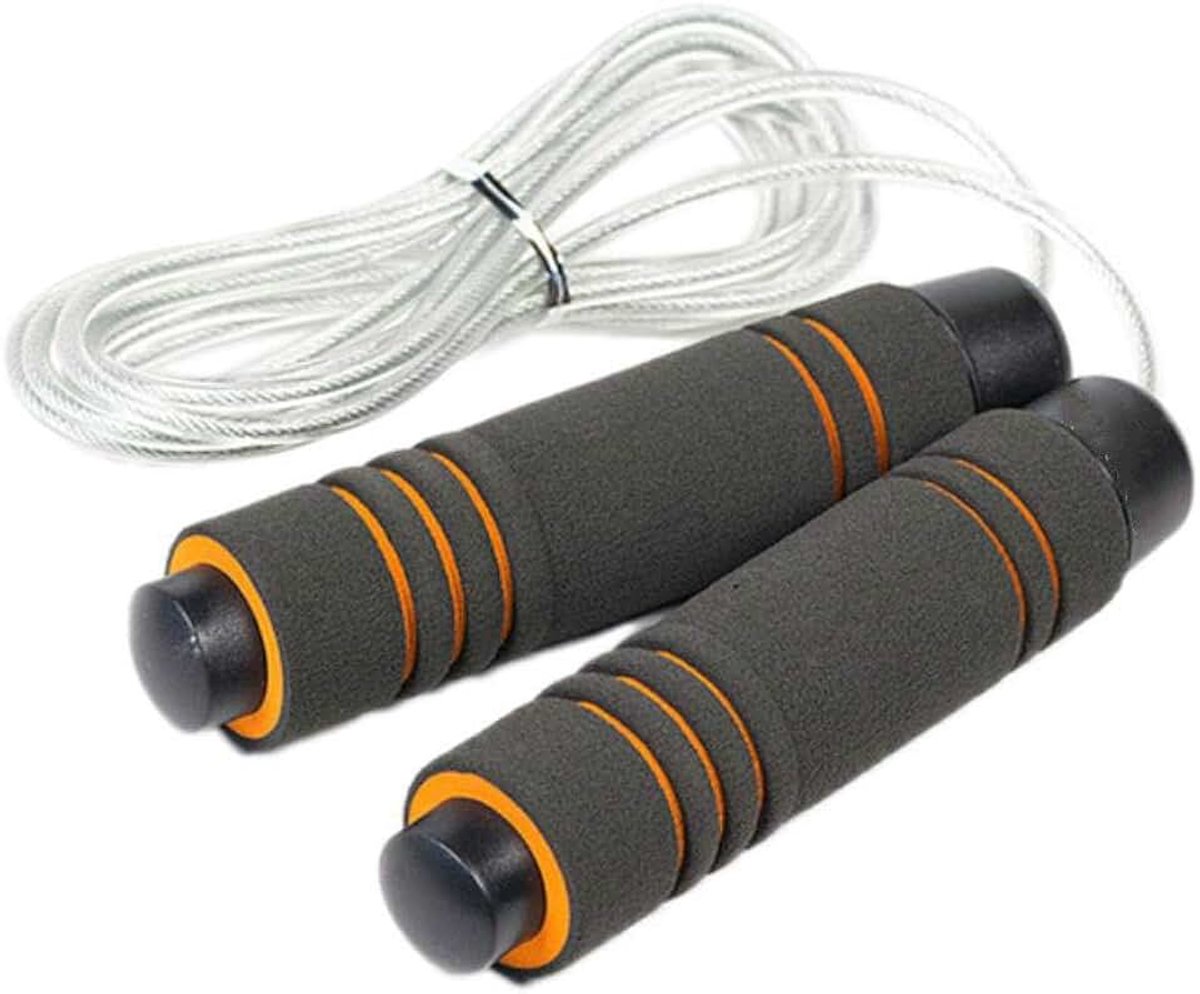 Springtouw, Instelbaar Lager Springtouw Knoopbestendig Duurzame Pees Wirwarvrij Gym Fitness Training Springtouw, Gymapparatuur