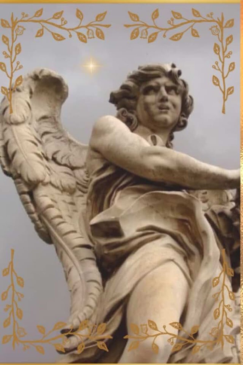 Features a photograph from Rome, Italy and has lovely Vintage accents.
