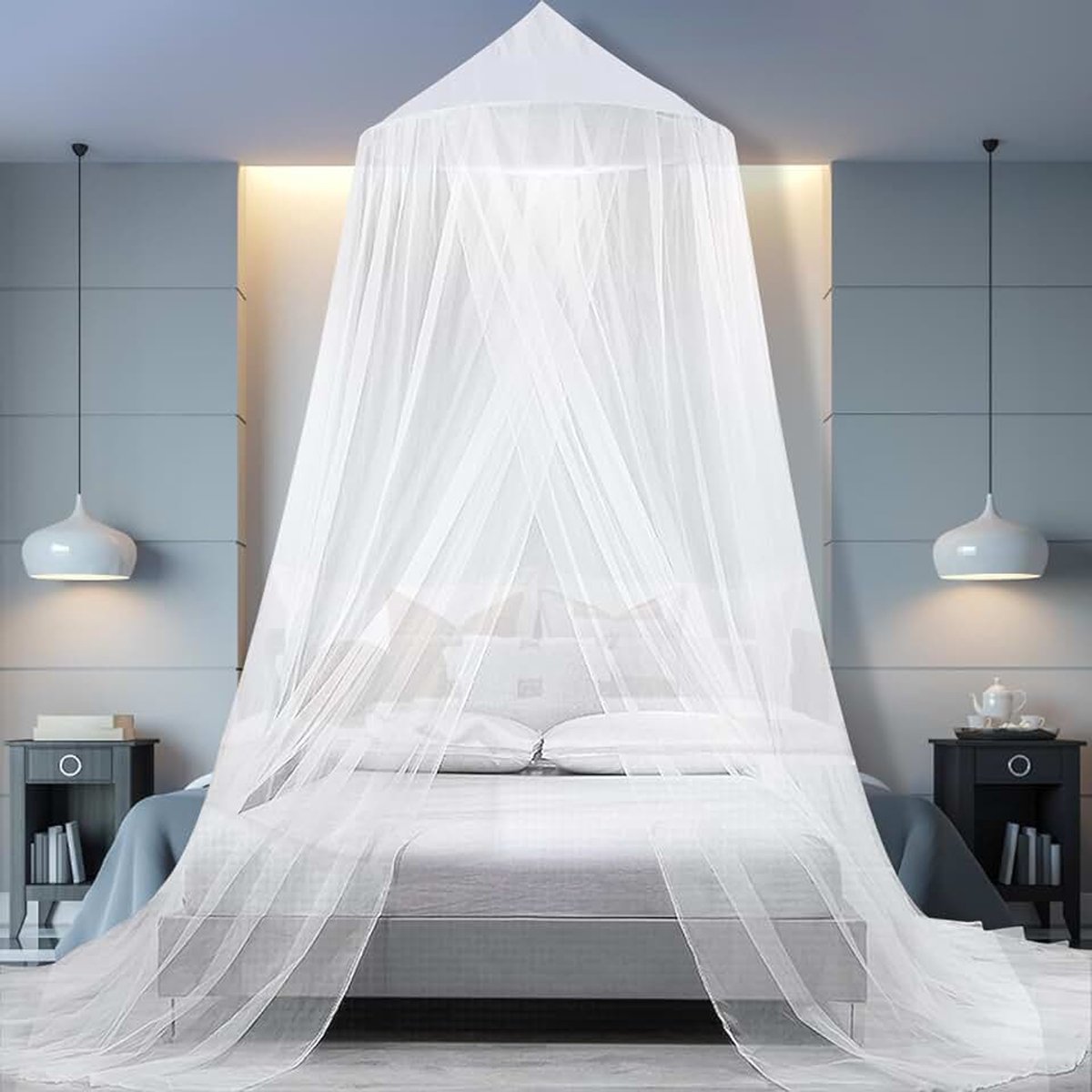Klamboe bed reizen muggennet tweepersoonsbed