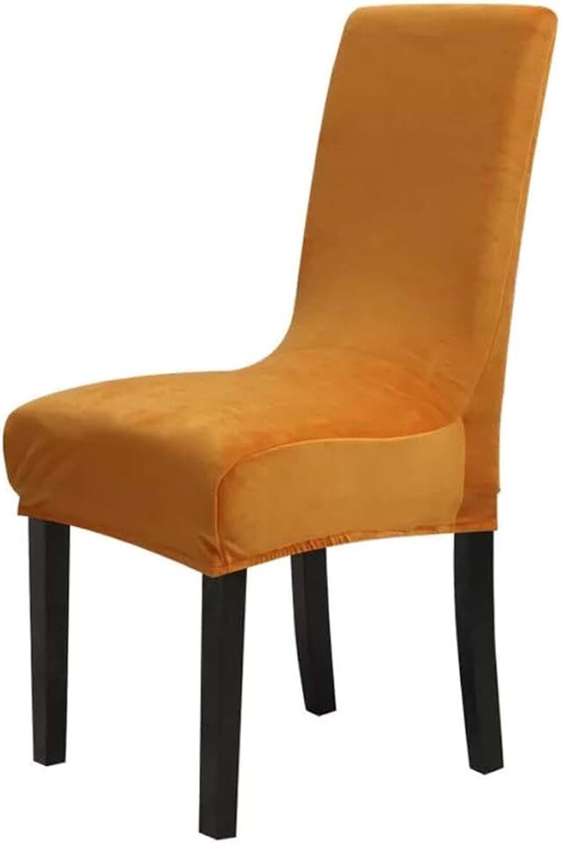 Fox Stoel Cover Elastische Stoel Cover Winter Universele Effen Kleur Stoelhoes Vervaakt Thuis Hotel Restaurant Hotel, Banket, Bruiloft Restaurant Stoelhoes Stoel Cover (2 Stuks 4 Stuks 6 Pi