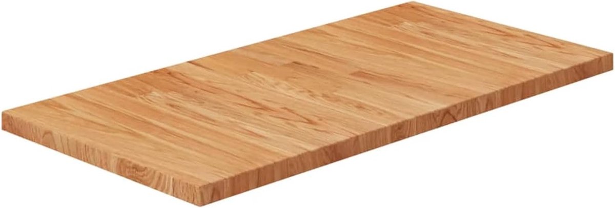 Tafelblad, rond, vierkant, rechthoekig, tafelblad, tafelblad voor bureau, eettafel, salontafel, tafelblad, tafelblad van hout, 80 x 40 x 2,5 cm