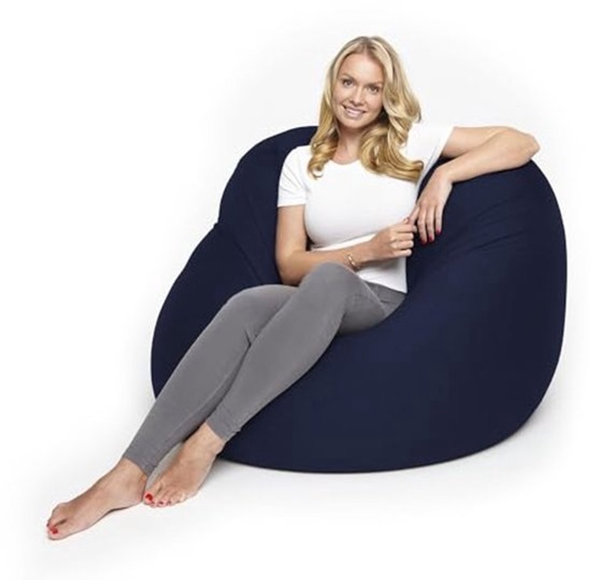 Flexibele Premium Zitzak Big | 155 x 100 cm | Ideaal om te Liggen of Zitten voor Kinderen en Volwassenen