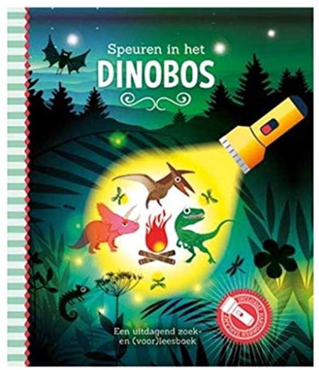 Speuren in het Dinobos: Zoek- en Voorleesboek voor Kinderen