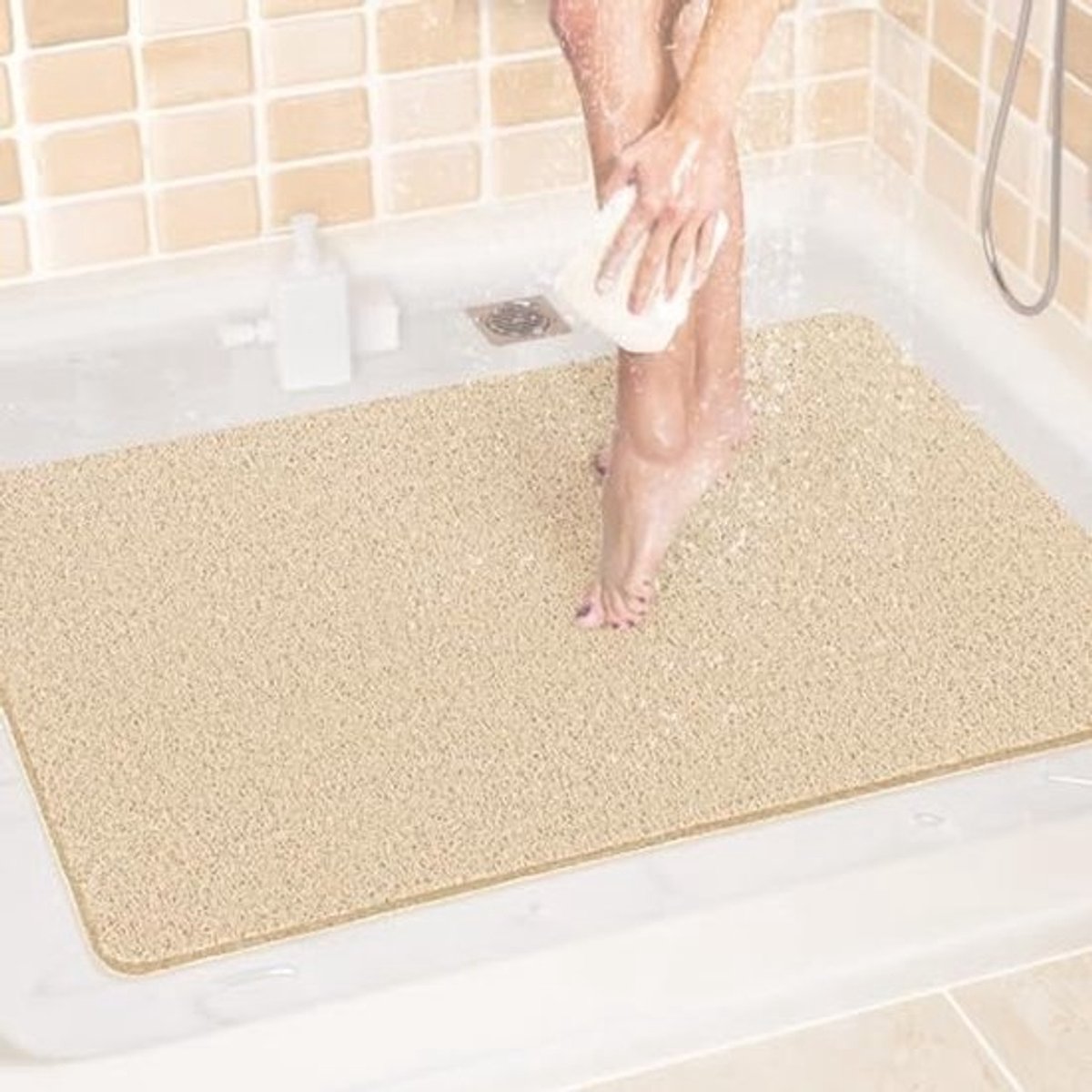 Antislip Douchemat 61 x 81 cm - Sneldrogende Badmat voor Badkamer