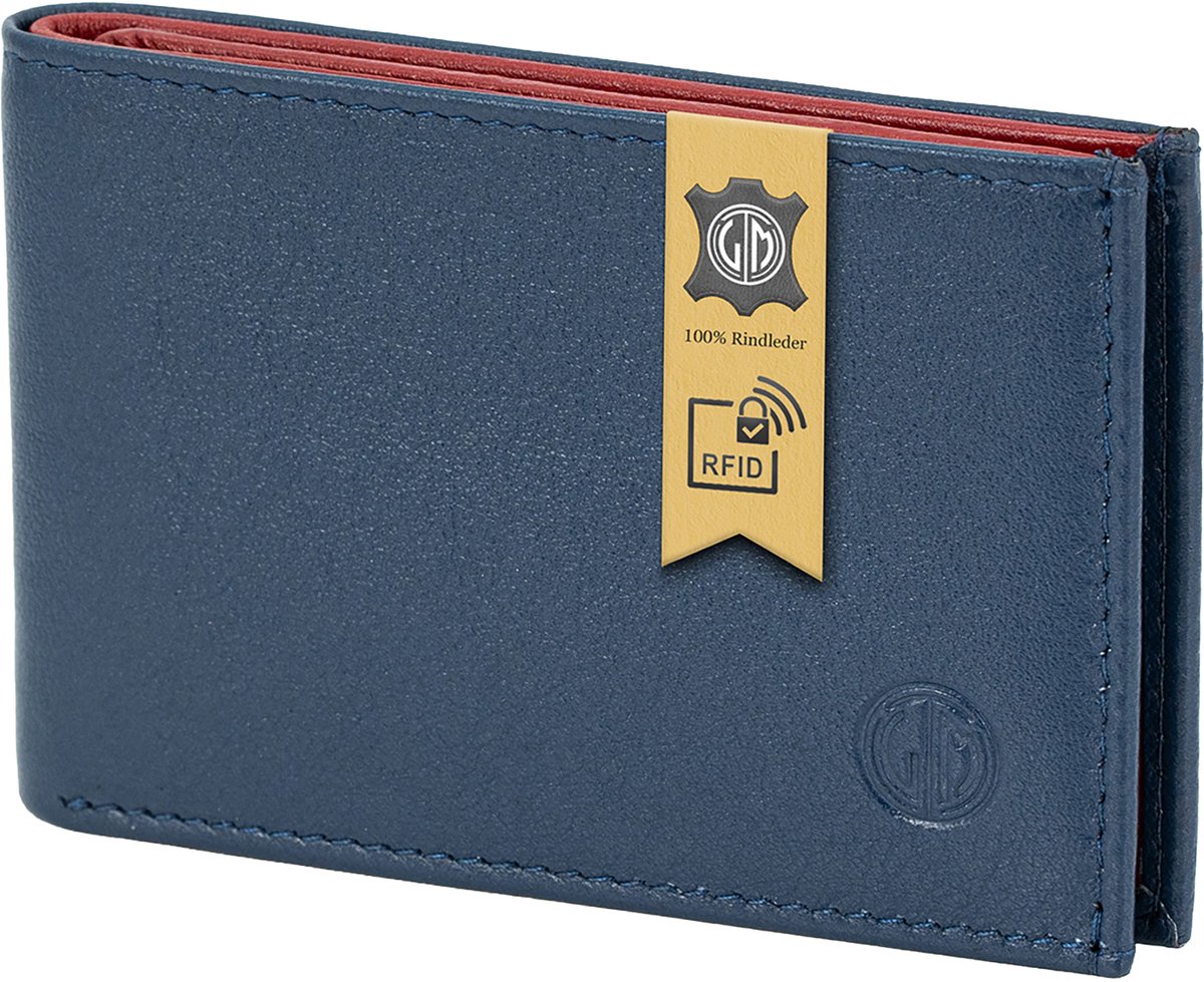 LINDENMANN heren kaarthouder RFID - rood