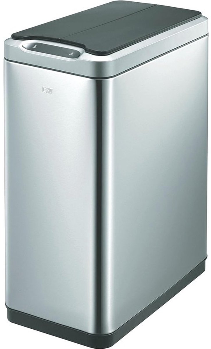 Sensor afvalemmer 2x20L met dempersysteem en vingerafdrukvrije afwerking
