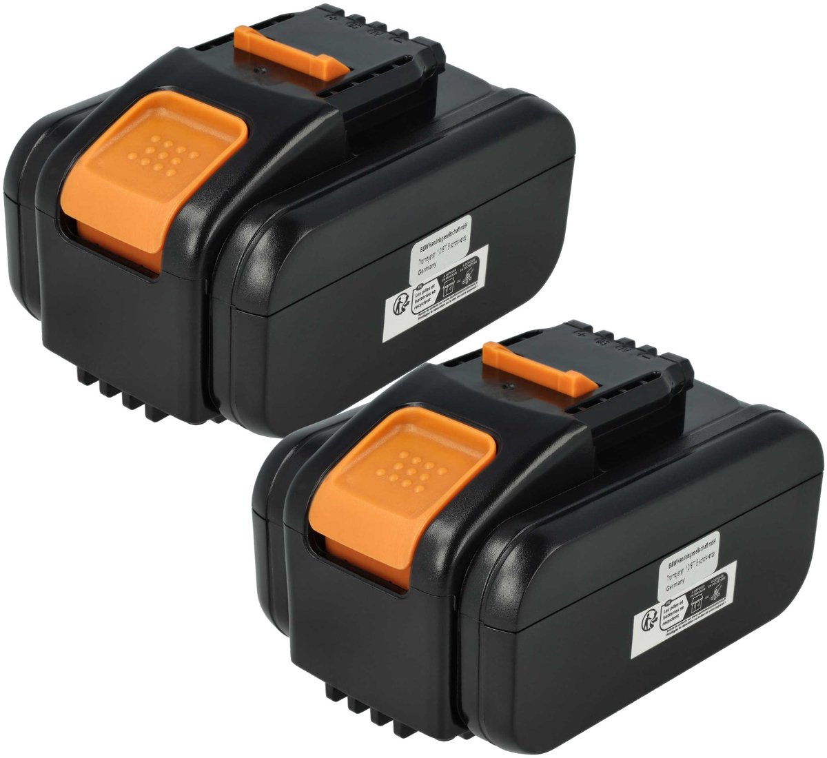 vhbw 2x accu compatibel met Pattfield PE-20 RSB, PE-20 RHB, PE-20 PSB, PE-20 MSB, PE-20 ROSB, PE-20 MTB, PE-20 JSB gereedschap (4000 mAh, Li-ion, 20 V)