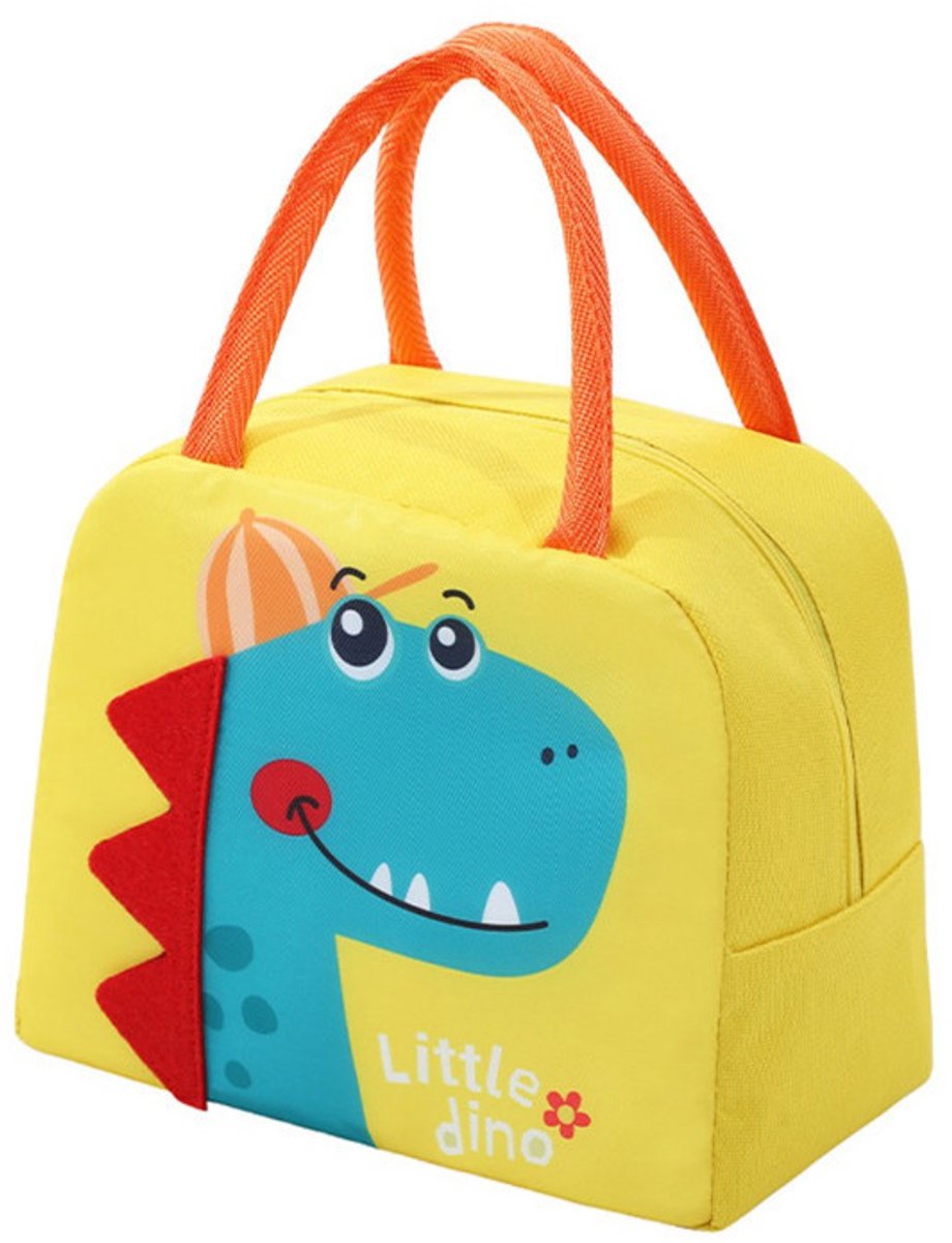 Lunchbox - 23*14*19 cm - Geïsoleerde lunchtas van Oxford-stof voor kinderen - Bedrukte lunchbox - Handtas - Geïsoleerde lunchtas - Lunchtas van aluminiumfolie - Draagbare geïsoleerde tas voor kamperen - Herbruikbaar
