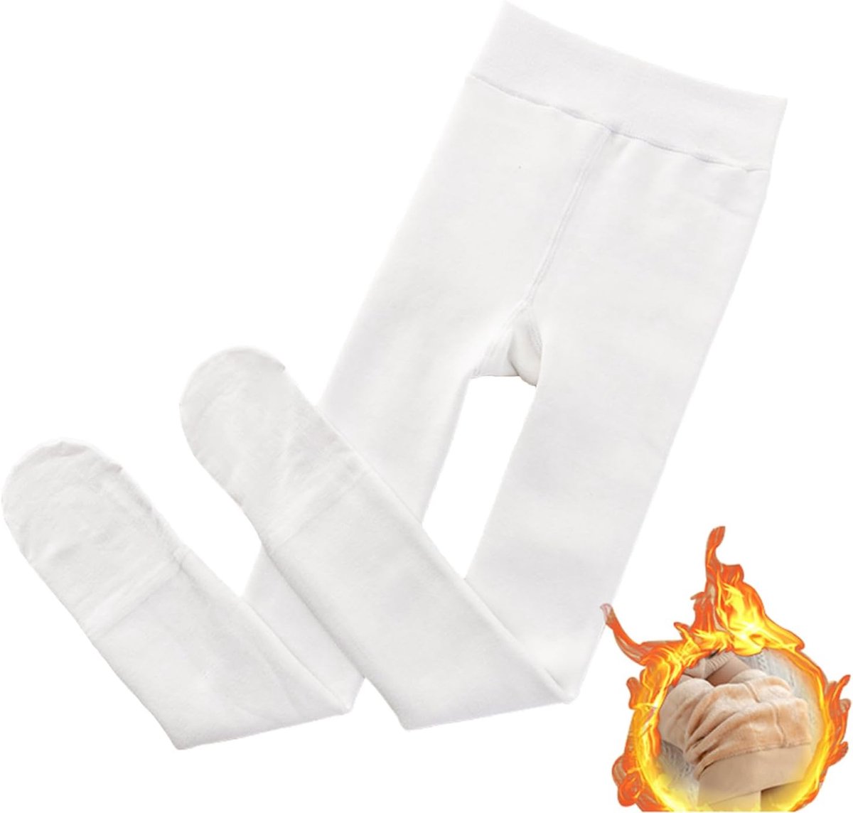 Leggings Kinderen Winter Thermische Panty Ondoorzichtig Hoge Taille Elastische Thermo Broek Maillots
