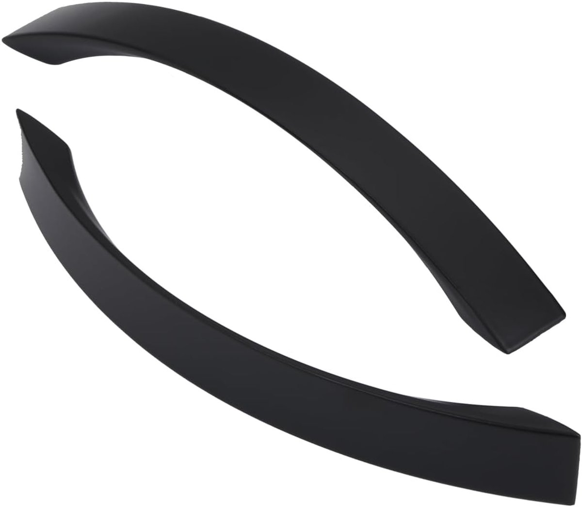 Deurgrepen, meubelgrepen, kastgrepen, gatafstand 96 mm, zwart
