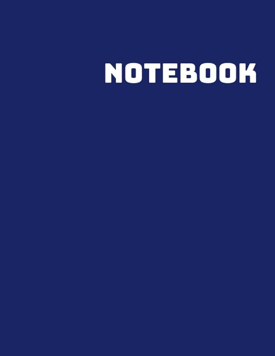 Numbered pages ( 120 Pages, 8.5 x 11)