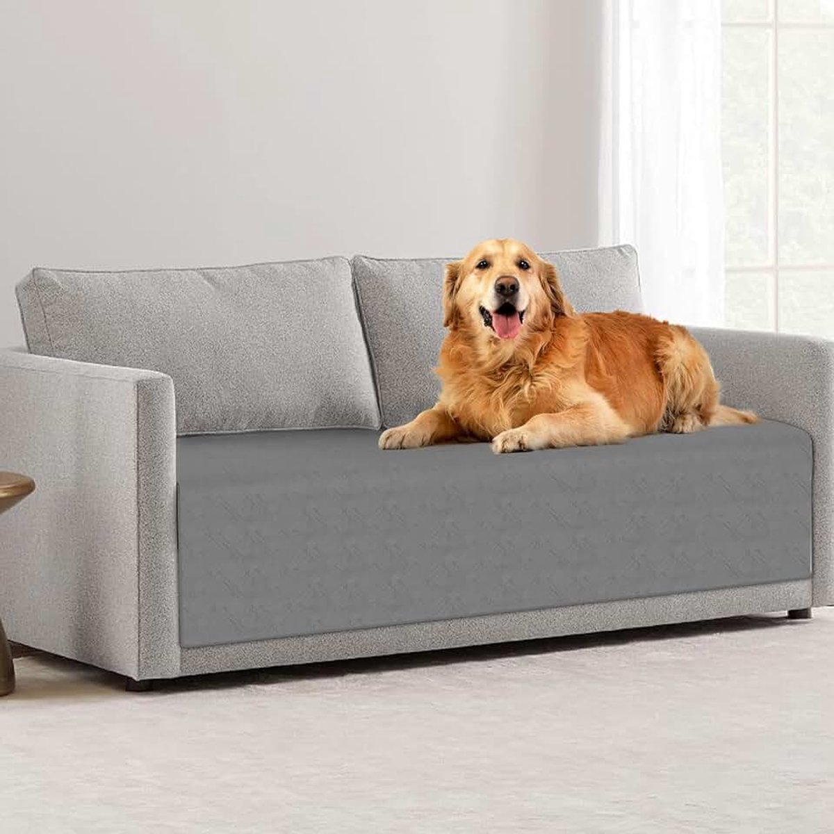 Hondendeken, extra groot en wasbaar, huisdierdeken voor honden, wasbaar, ideaal voor grote en kleine honden, 137 x 208 cm, 97 x 190 cm