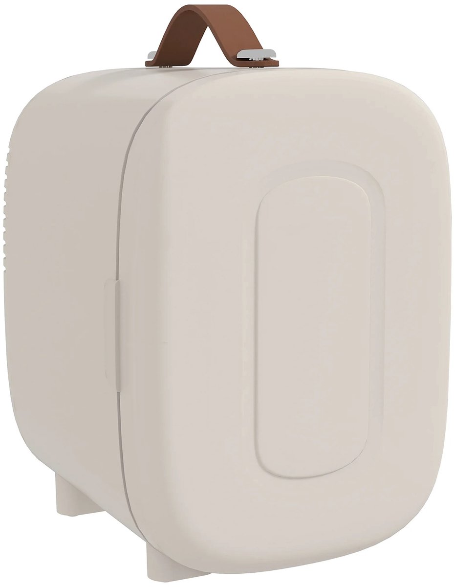 G&G mini koelkast - Koelkasten - Koelkastje - Make up - Cosmetica - Beauty fridge - Blikjes - 4 liter - 20,3x13,5x28cm - Wit