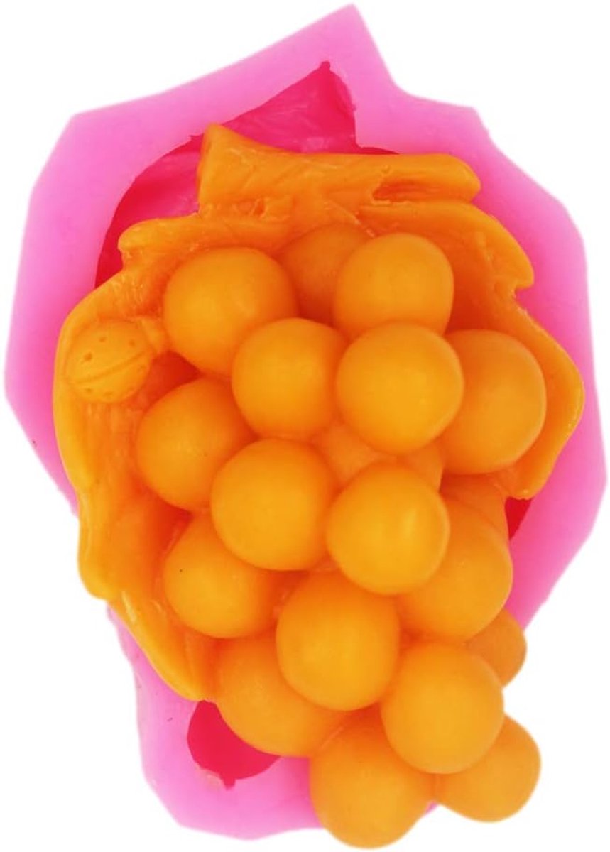 Druif Siliconen Mallen Handgemaakte Zeep Mallen Siliconen Zeep Mallen voor Zeep DIY Mold voor Bakken, Cake, Chocolade