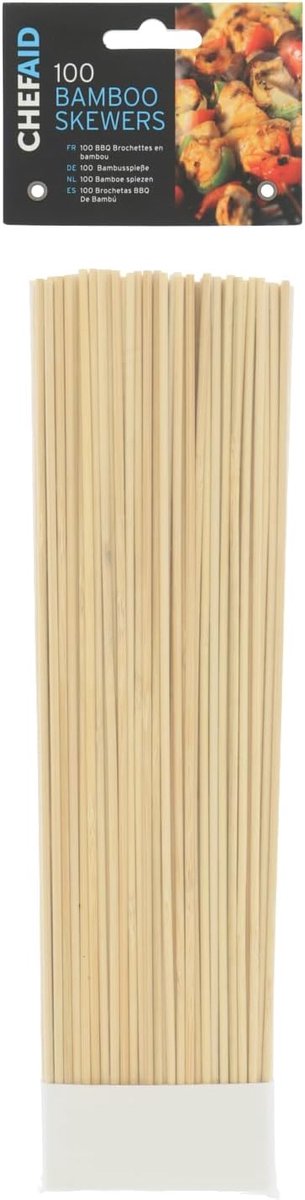 Prikkers - Set van 100 - 30,5 cm - Bamboe