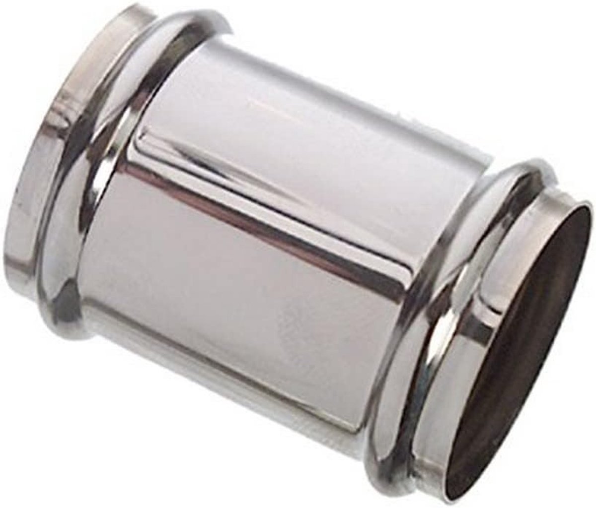 Dubbele sifon gootsteen - Chroom - 32 mm - Roestvrij staal - Voor keuken en badkamer
